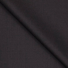 Suit Fabric Raymond Wool Blended Plain Color Brownish Wine
