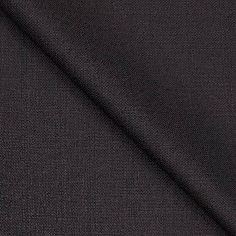 Suit Fabric Raymond Wool Blended Plain Color Brownish Wine