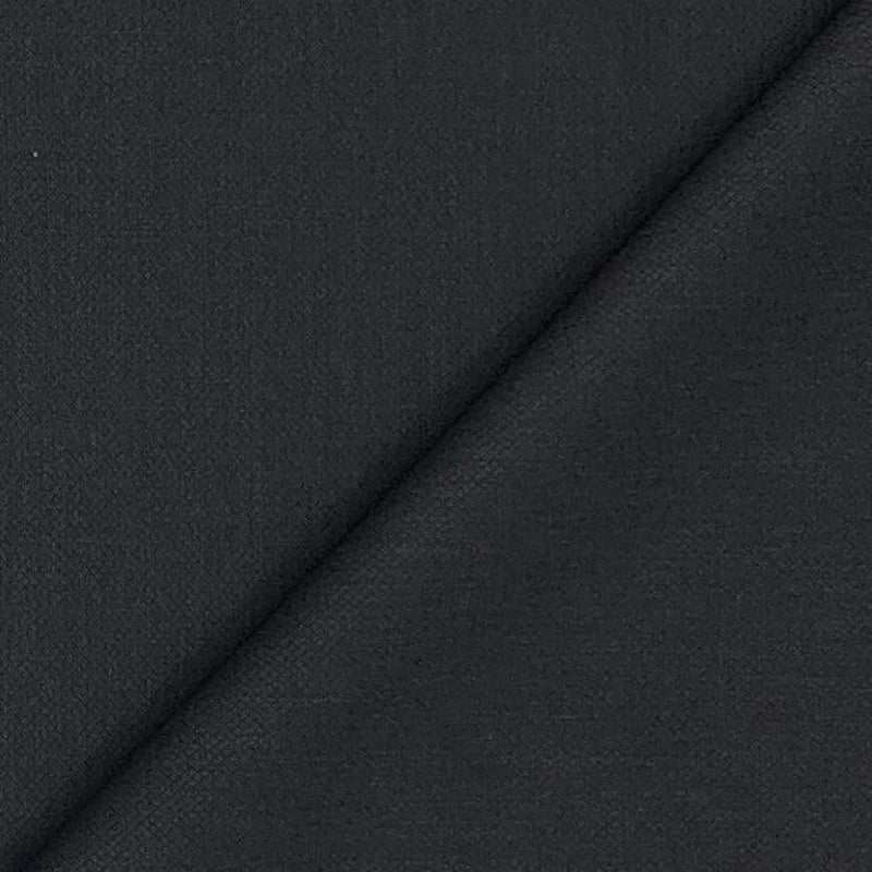 Suit Fabric Raymond Fine Wool Blended Plain Color Dark Grey