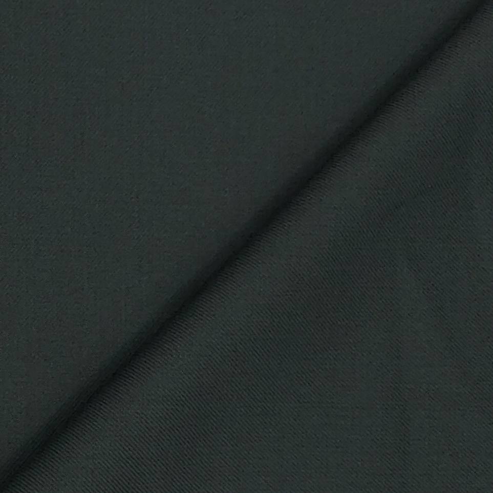 Suit Fabric Raymond Wool Blended Plain Color Seaweed Green
