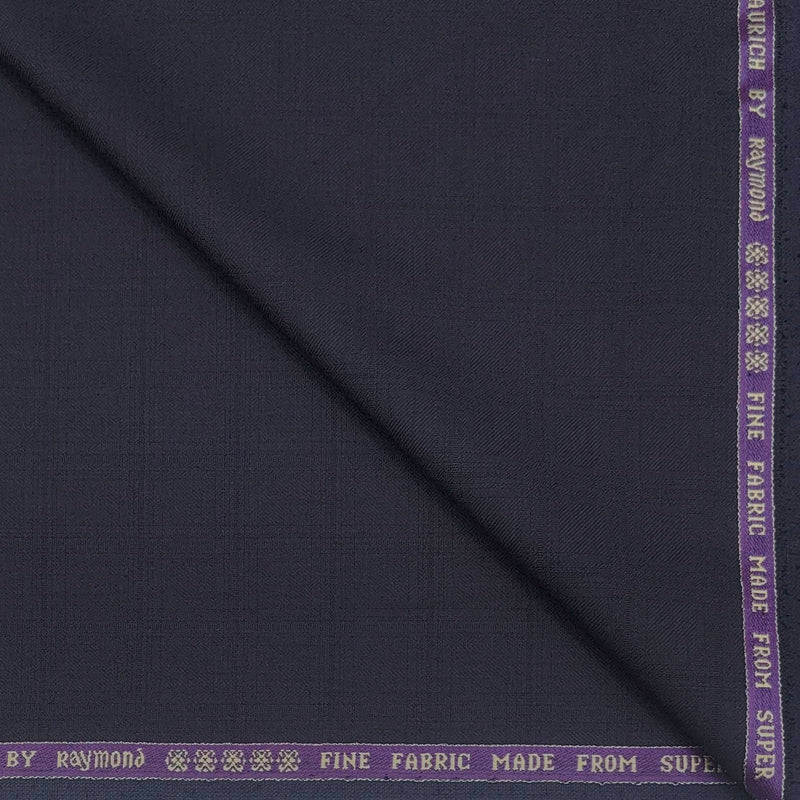 Suit Fabric Raymond Super 90s Wool Blended Check Color Wine Dregs