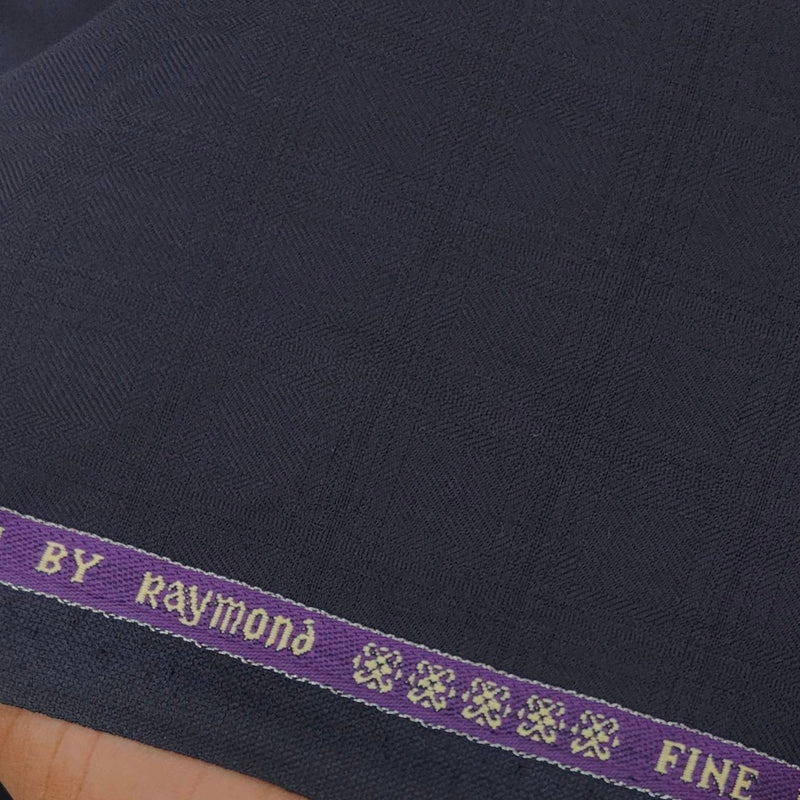 Suit Fabric Raymond Super 90s Wool Blended Check Color Wine Dregs