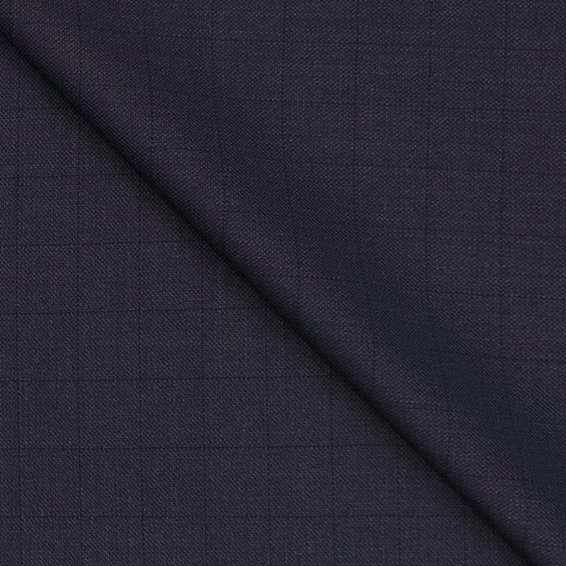 Suit Fabric Raymond Super 90s Wool Blended Check Color Plumber Wine