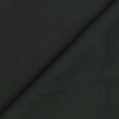 Suit Fabric Raymond Super 90s Wool Blended Check Color Hunter Green