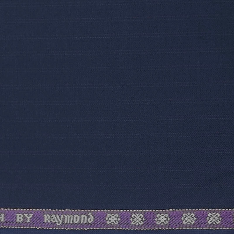 Suit Fabric Raymond Super 90s Wool Blended Mild Lining Color Hard Blue
