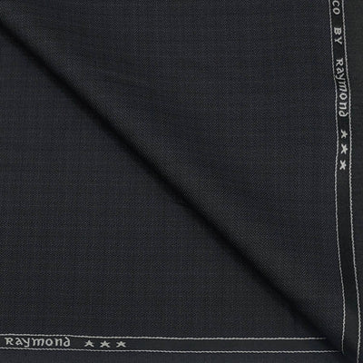 Suit Fabric Raymond Poly Viscose Check Color Anchor Grey