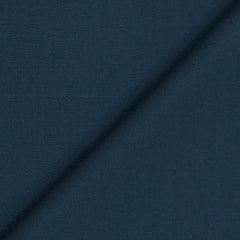 Suit Fabric Raymond Poly Viscose Plain Color Agean Blue