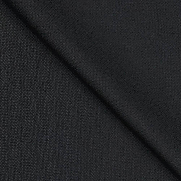 Blazer Fabric Donear Poly Viscose Dotted Colour Black