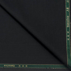 Suit Fabric Raymond Poly Viscose Check Color Onyx Grey