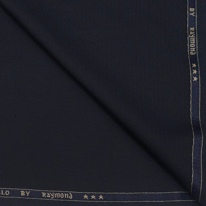 Suit Fabric Raymond Poly Viscose Mild Lining Color Dark Blue