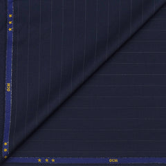 Suit Fabric OCM 100s Count PV Lining Color Dark Blue