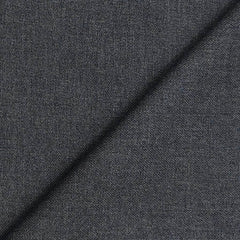 Suit Fabric Raymond Poly Viscose Plain Color Worsted Grey