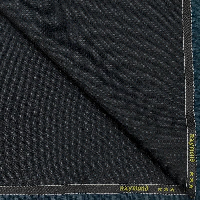 Suit Fabric Raymond Poly Viscose Dotted Color Jungle Green