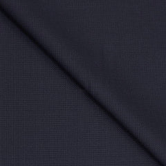 Suit Fabric Raymond Poly Viscose Check Color Indigo Blue