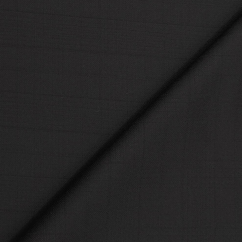Suit Fabric Reid & Taylor Poly Viscose Check Color Dark Brown