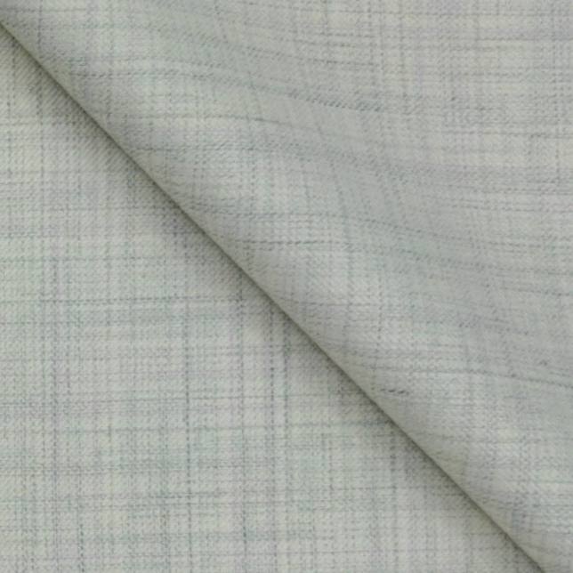 Suit Fabric Raymond Super 70s Wool Blended Slub Color Silver Grey