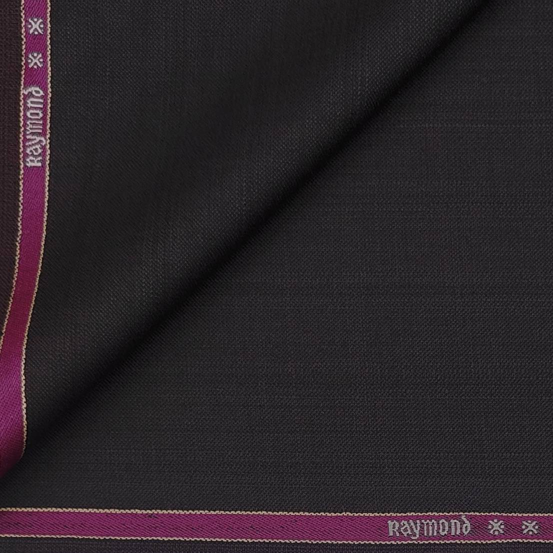 Suit Fabric Raymond Super 70s Wool Blended Check Color Bistre Brown