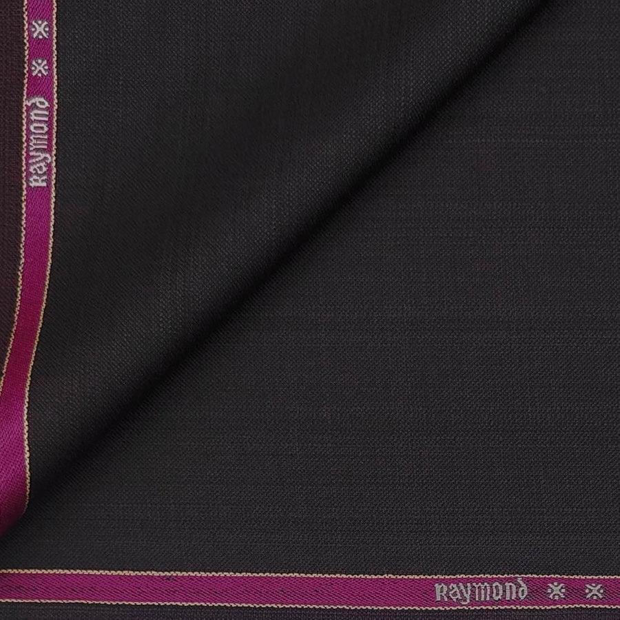 Suit Fabric Raymond Super 70s Wool Blended Check Color Bistre Brown