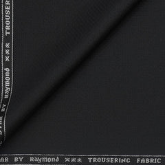 Suit Fabric Raymond Super 45% Wool Blended Dobby Color Black