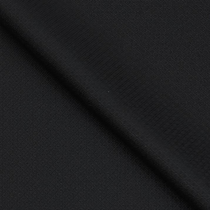 Suit Fabric Raymond Super 45% Wool Blended Dobby Color Black