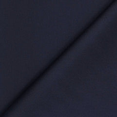 Suit Fabric Raymond 100s Wool Blended Plain Color Space Blue