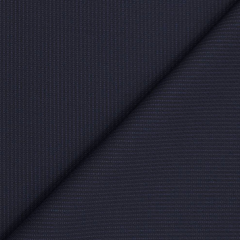 Suit Fabric Reid & Taylor 100s Wool Blended Pin Lining Color Wine Blue