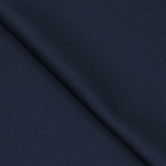 Suit Fabric Raymond Super 45% Wool Blended Plain Color Nevy Blue