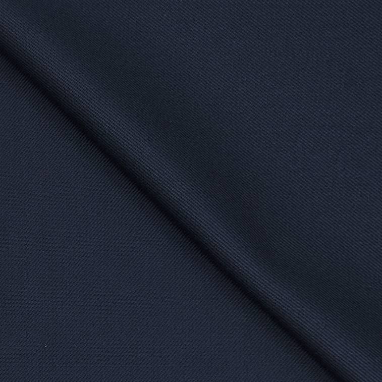 Suit Fabric Raymond Super 45% Wool Blended Plain Color Nevy Blue