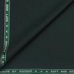 Suit Fabric Raymond 100s Wool Blended Dobby Color Seaweed Green
