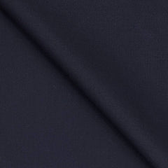Suit Fabric Raymond Super 35% Wool Blended Stretchable Plain Color Dark Blue