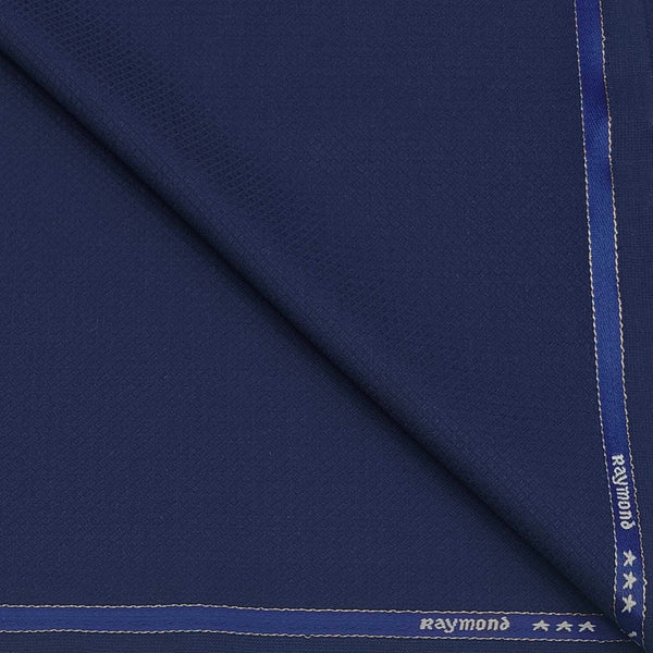 Suit Fabric Raymond Super 70s Wool Blended Dotted Color Berry Blue
