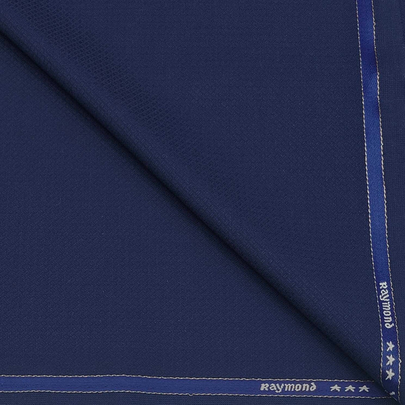 Suit Fabric Raymond Super 70s Wool Blended Dotted Color Berry Blue