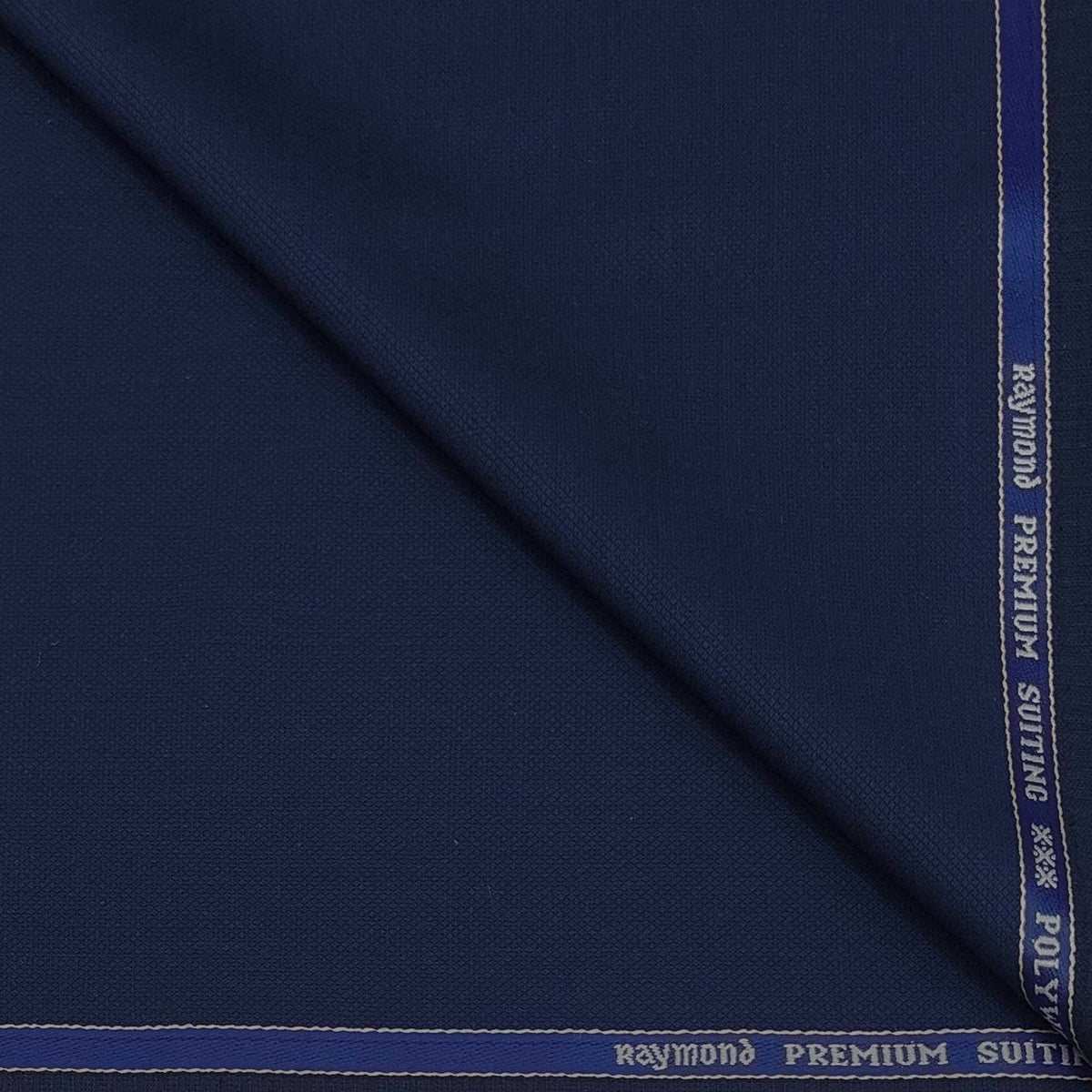 Suit Fabric Raymond Super 70s Marino Wool Dobby Color Resolution Blue