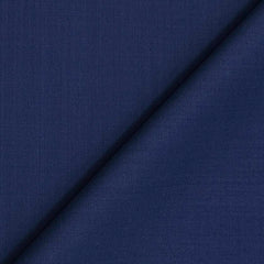 Suit Fabric Raymond Super 100s count 45%Wool Plain Color Blue