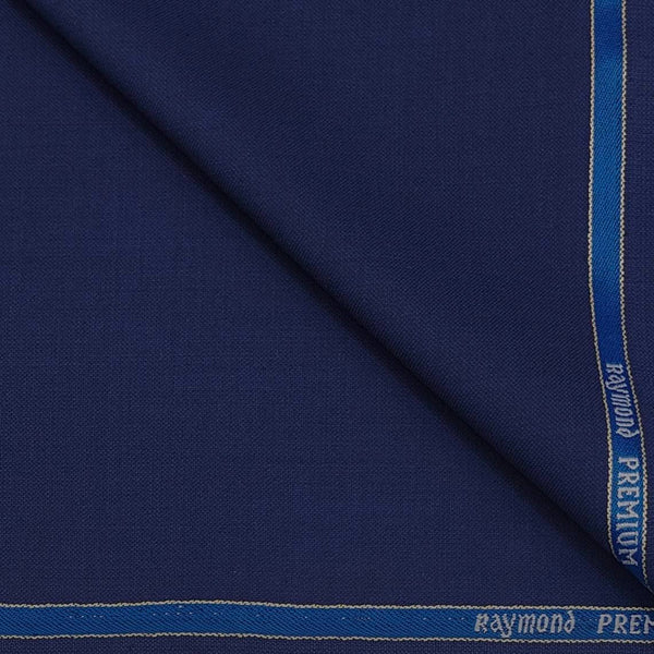 Suit Fabric Raymond Super 70s Marino Wool Plain Color Berry Blue