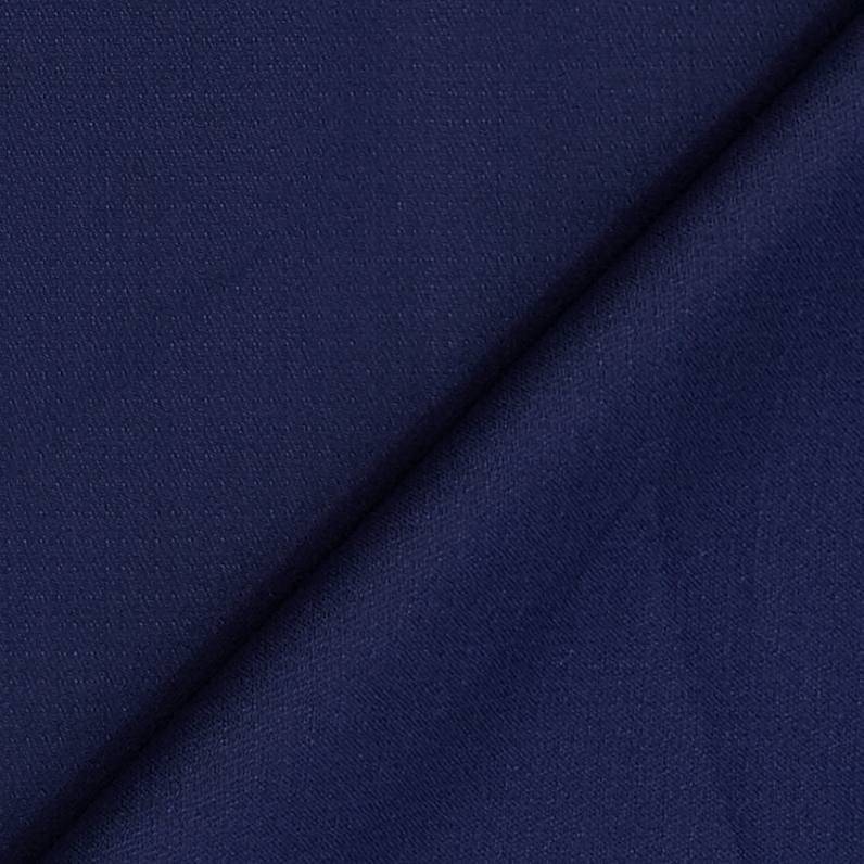 Suit Fabric Raymond 40% Super Fine Marino Wool Sparkle Dobby Color Royal Blue