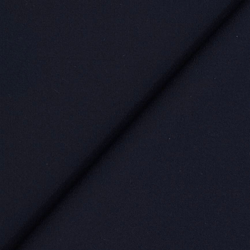 Suit Fabric Raymond Super 52% Wool Stretchable Plain Color Dark Blue