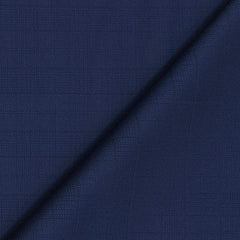 Blazer Fabric Raymond check Poly Viscose Colour Resolution Blue