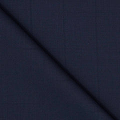 Blazer Fabric Raymond Poly Viscose Check Colour Dark Blue