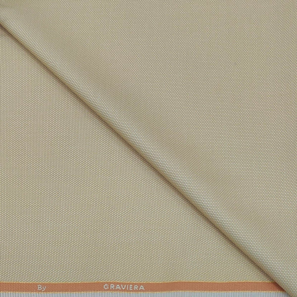 Blazer Fabric Graviera Poly Viscose Dobby Colour Golden Beige