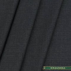 Blazer Fabric Graviera Poly Viscose Mild Check Colour greenish Grey
