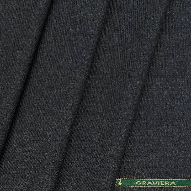 Blazer Fabric Graviera Poly Viscose Mild Check Colour greenish Grey