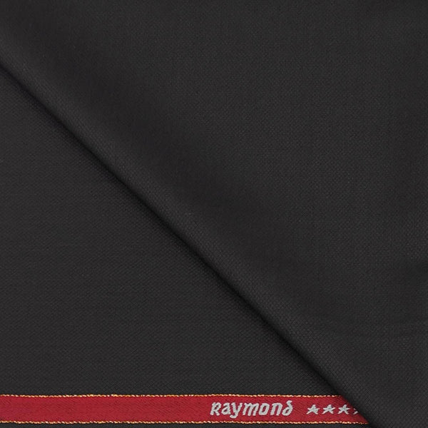 Blazer Fabric Raymond Wool Blended Fine Count self Texture Colour Dark Coffee