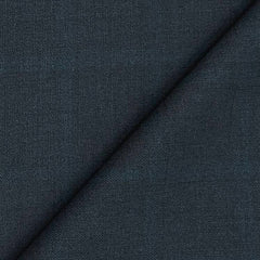 Blazer Fabric Siyaram Poly Viscose Broad Check Colour Grey N Peacock Green