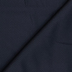 Blazer Fabric Raymond Poly Viscose Dotted Colour Midnight Blue