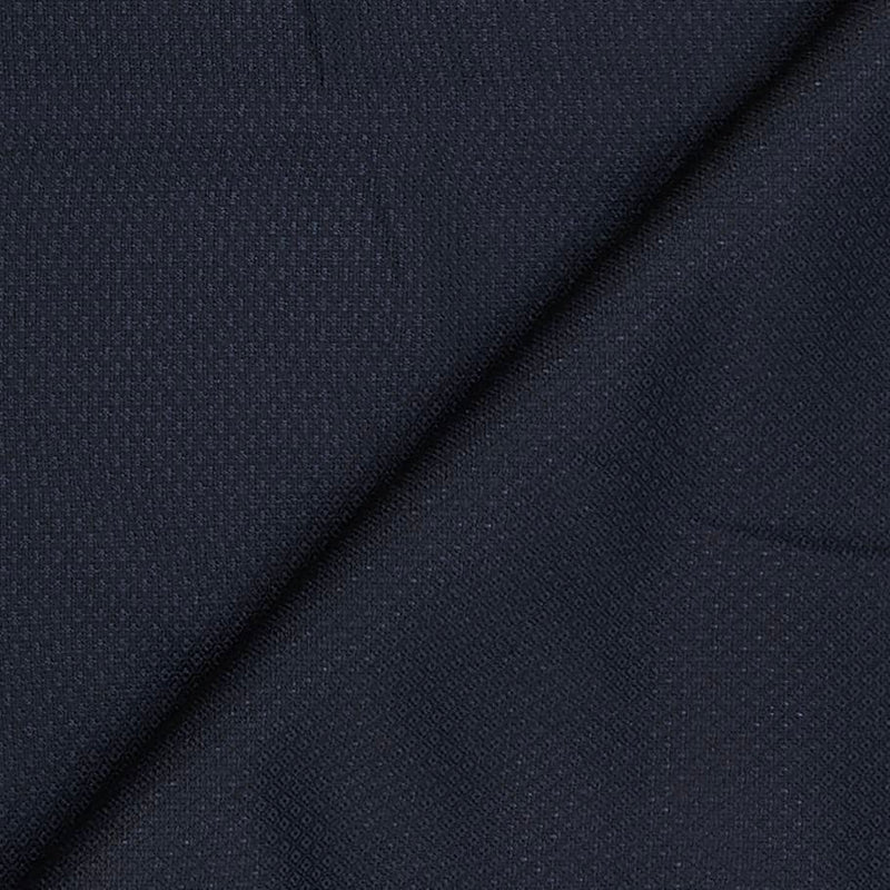 Blazer Fabric Raymond Poly Viscose Dotted Colour Midnight Blue