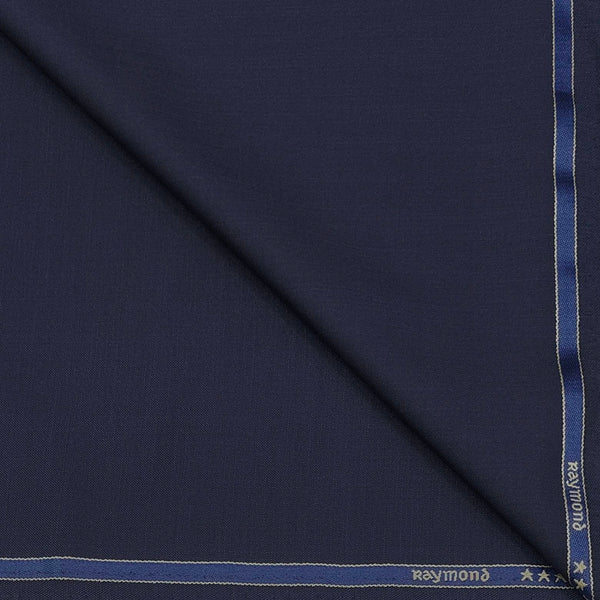 Blazer Fabric Raymond Plain Poly Viscose Colour Nevy Blue