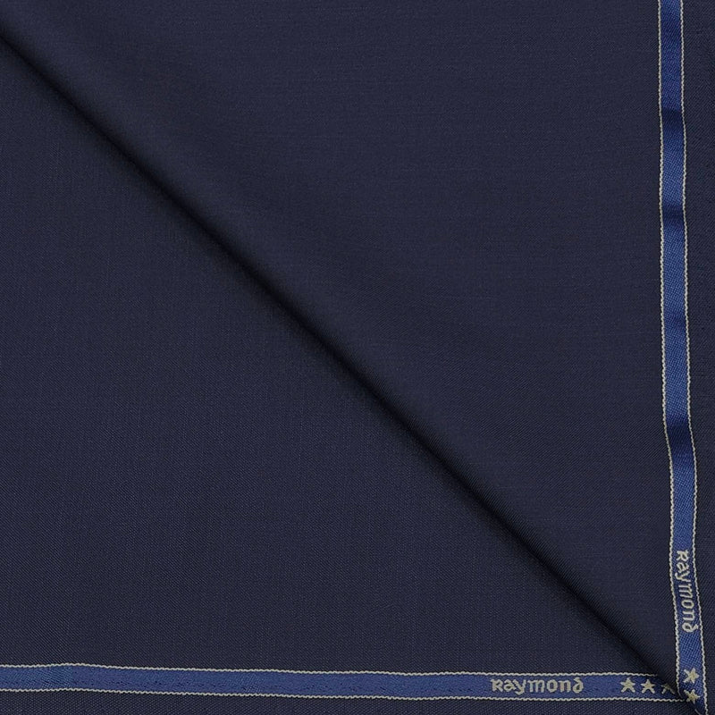 Blazer Fabric Raymond Plain Poly Viscose Colour Nevy Blue