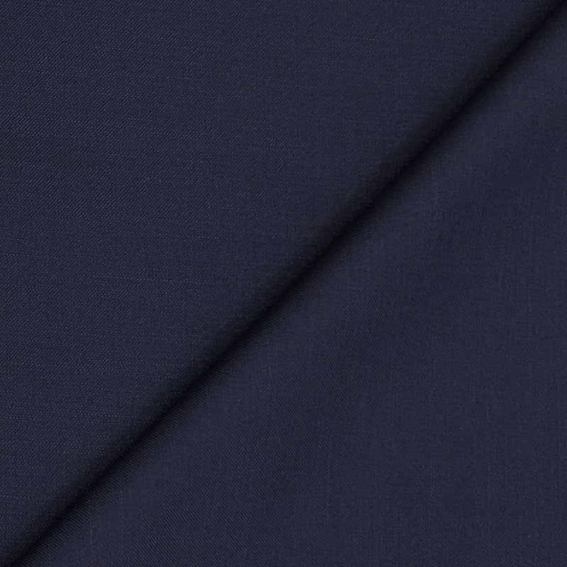 Blazer Fabric Raymond Plain Poly Viscose Colour Nevy Blue