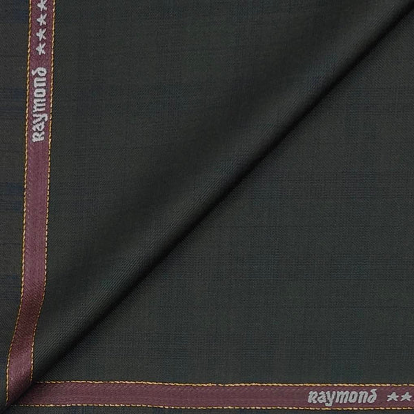 Blazer Fabric Raymond Fine Wool Blended Check ColourJuniper Green